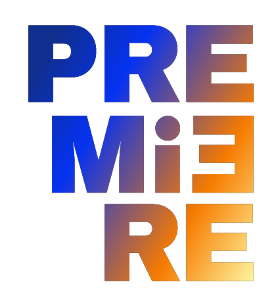 The logo of PREMIERE, links to the website of PREMIERE